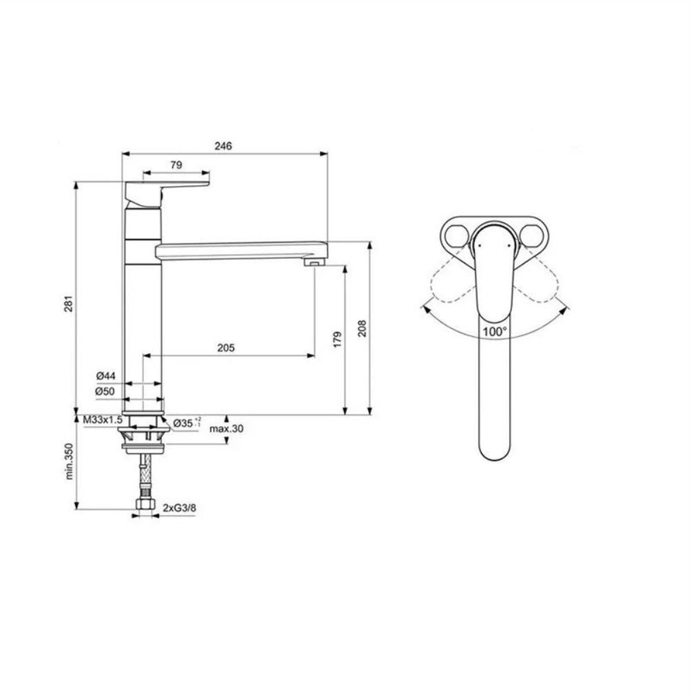 Ceralook Смесител за кухня