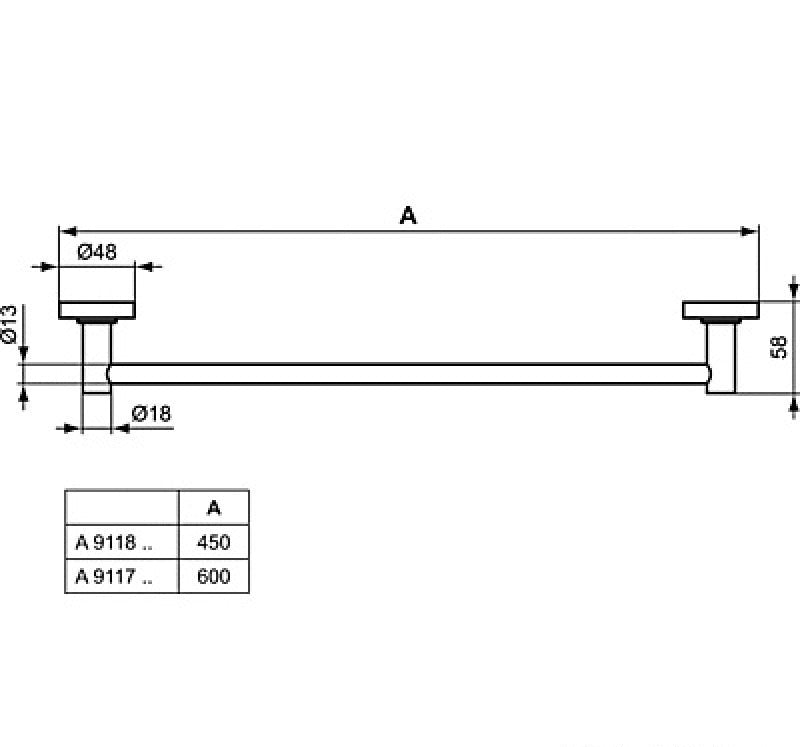 IOM Хавлийник черен мат