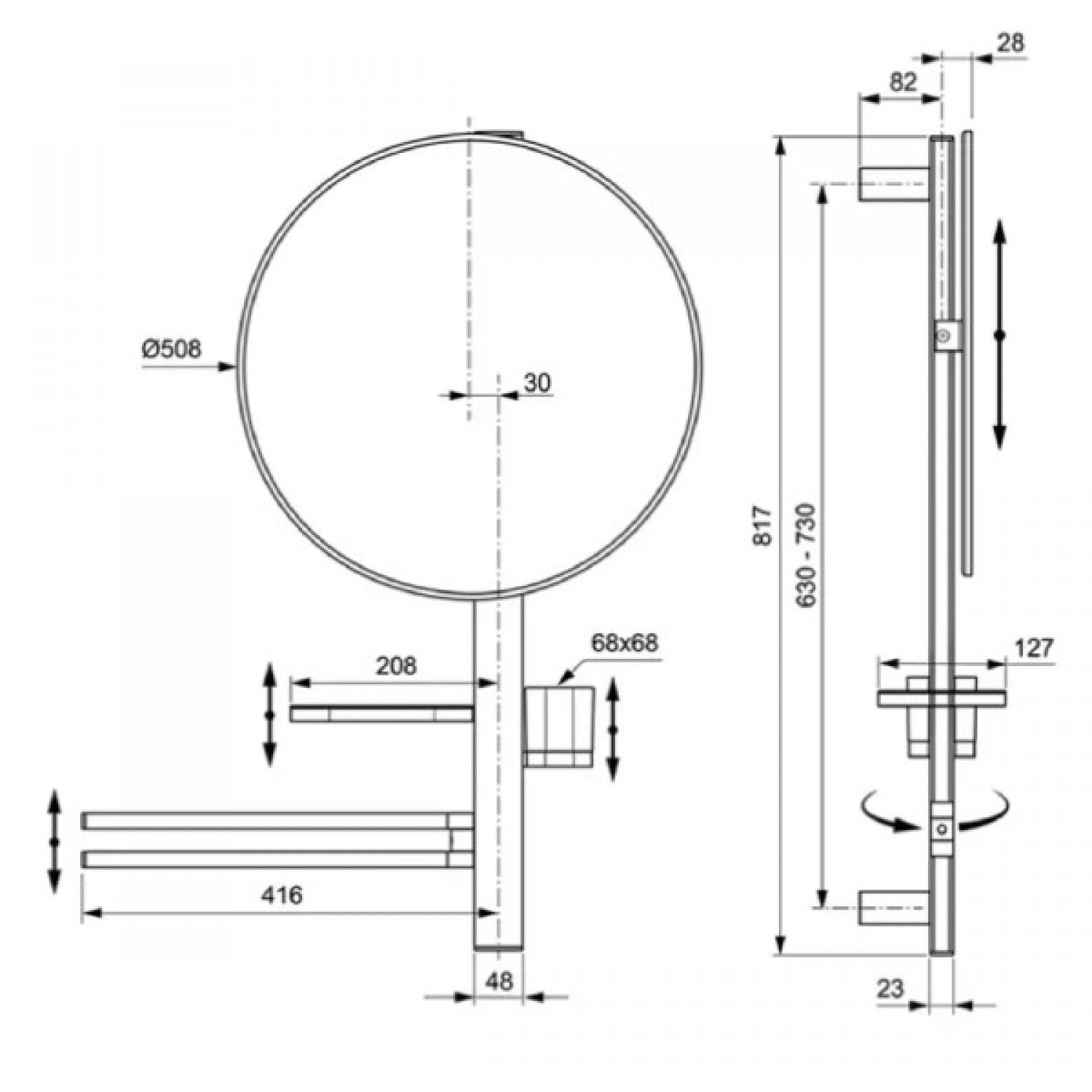 Alu+ Окачване с аксесоари