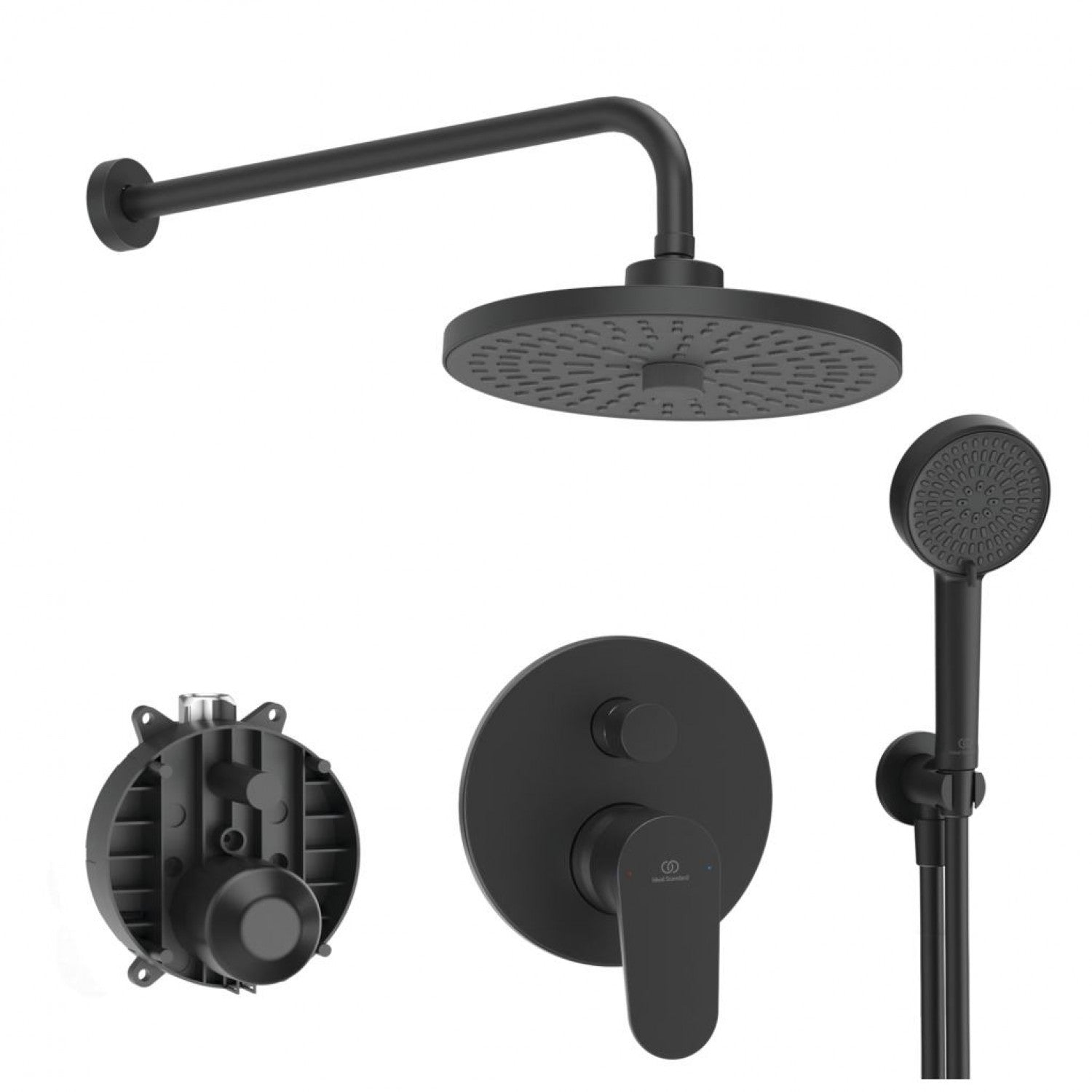 Cerafine O със смесител за вграден монтаж