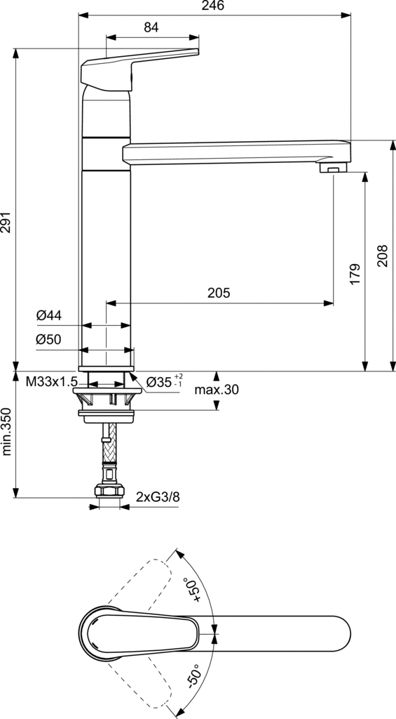 SevaL Смесител за кухня