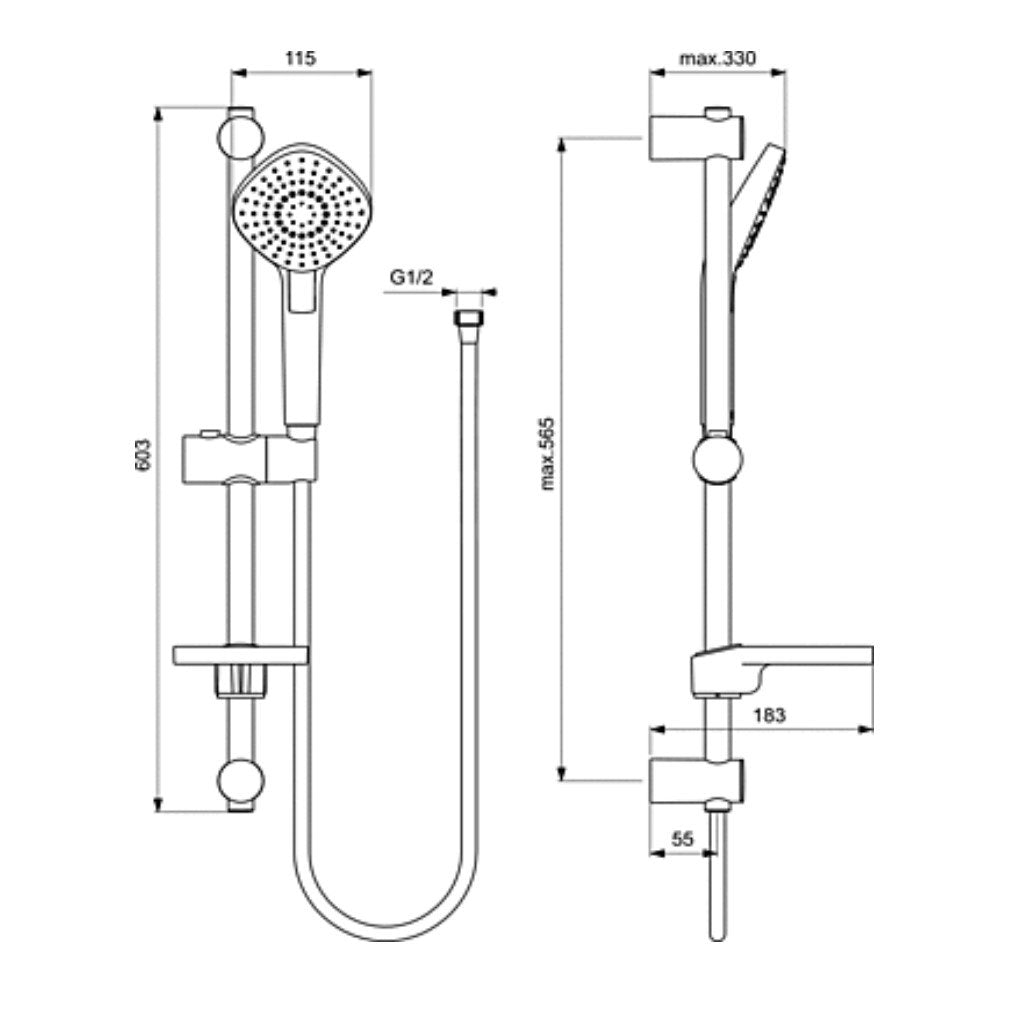Idealrain Evo Diamond Душ комплект