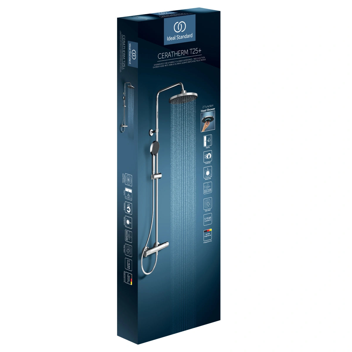 Ceratherm Душ система с термостатен смесител