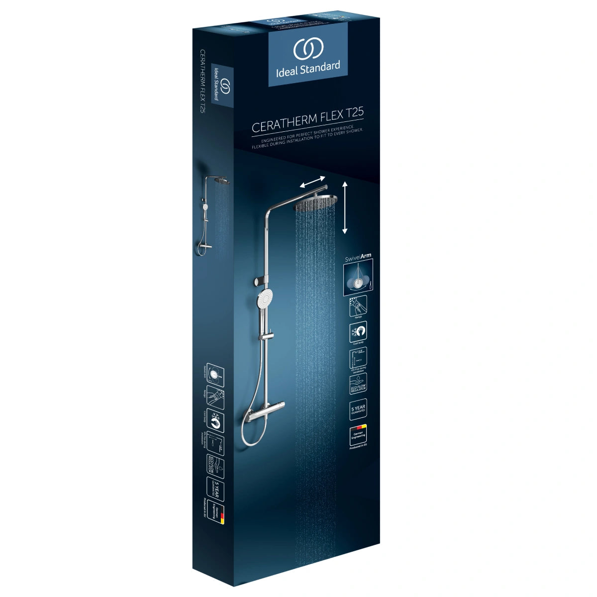 Ceratherm Душ система с термостатен смесител