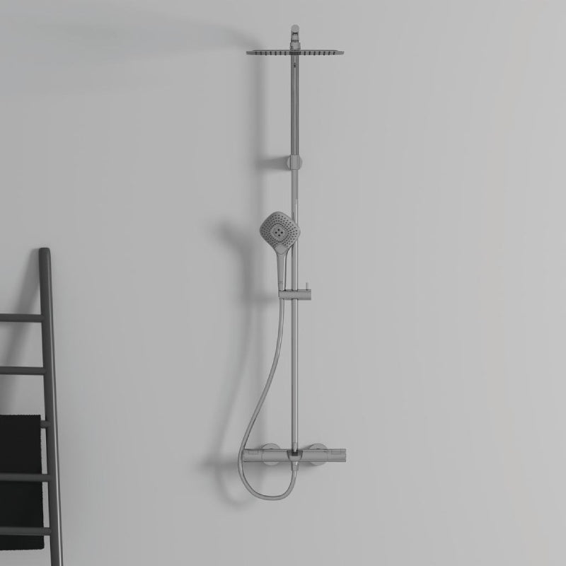 Ceratherm Душ система с термостатен стенен смесител за вана/душ