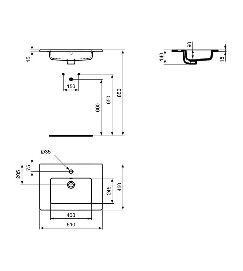 Eurovit Мивка 82см