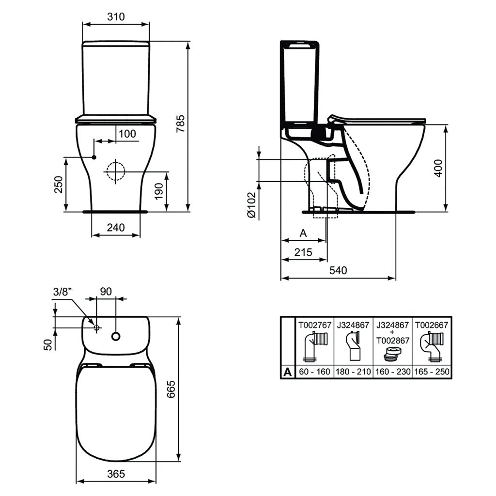 Tesi AquaBlade® Моноблок