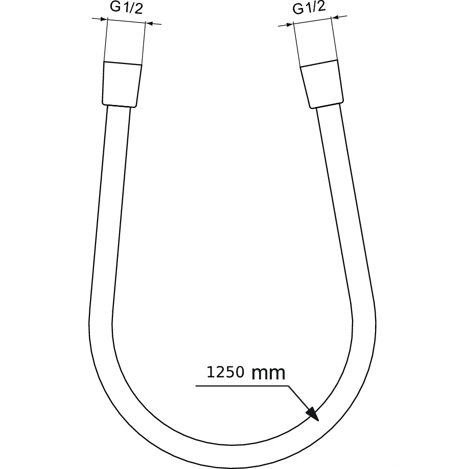 Idealflex Шлаух за душ 1,2м
