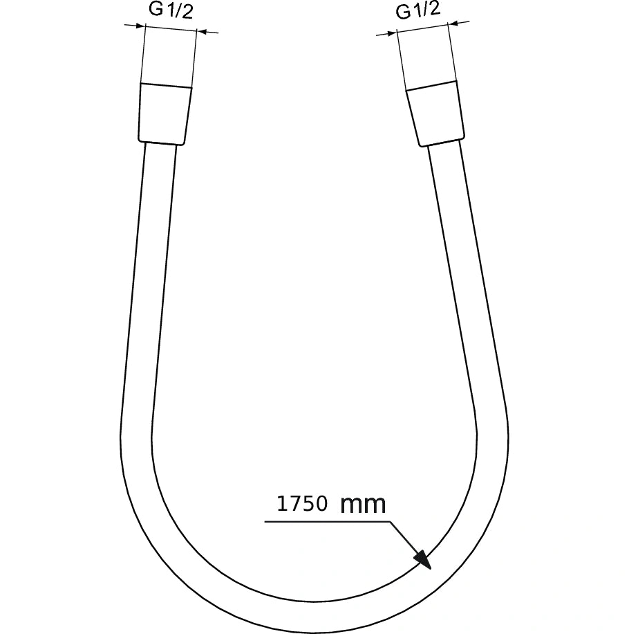Idealflex Шлаух за душ 1,7м