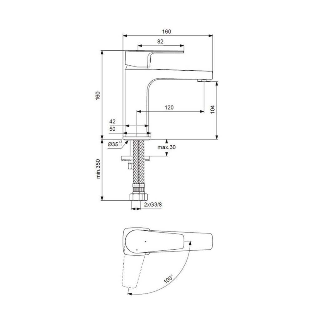 Esla Смесител за умивалник