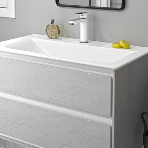 Tyria Смесител за умивалник с метален изпразнител